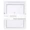 Silver Thank You Cards &#x26; Envelopes by Recollections&#x2122;, 4.25&#x22; x 5.5&#x22;